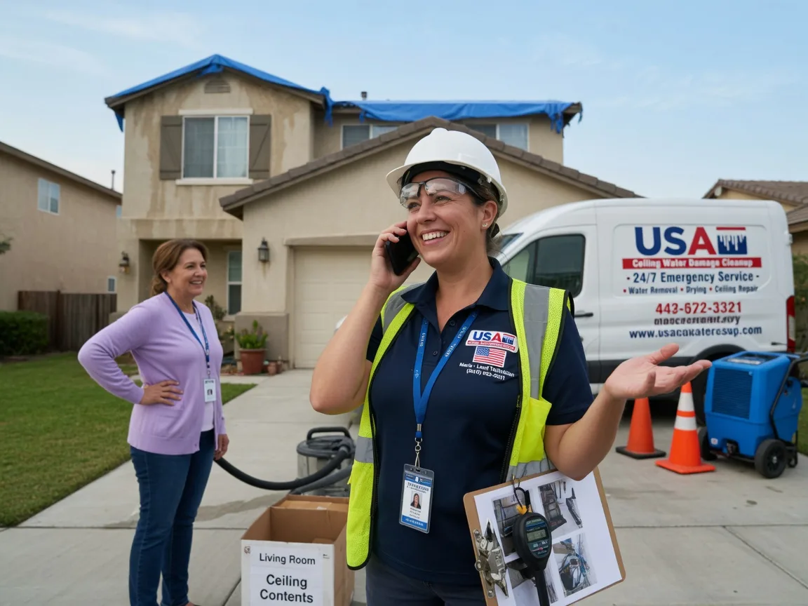 Ceiling Water Damage Restoration Staplehurst, NE FAQs